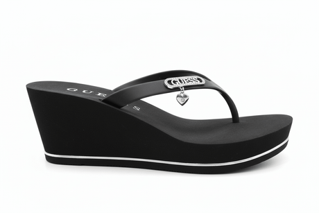 GUESS Sahira Foam Wedges blue flip - flops SLW39 - Runner