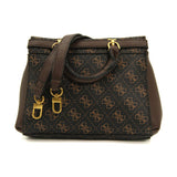 GUESS Sestri 4G logo mini handbag - BROWN - GB296 - Runner