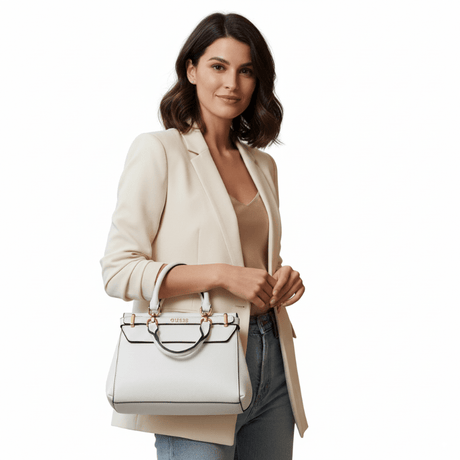 GUESS Sestri Logo Mini Satchel - Runner