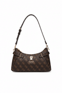 Guess Signature Brown Monogram Shoulder Bag GB556 - Runner