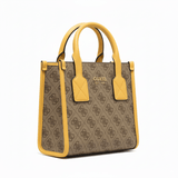 GUESS SILVANA MINI SHOULDER BAG - BROWN - GB16 - Runner