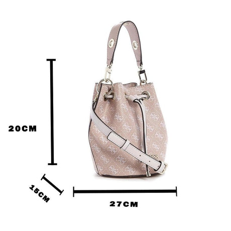 GUESS WASHINGTON DRAWSTRING BUCKET BAG - Runner