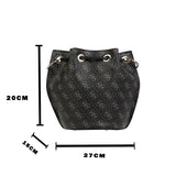 GUESS WASHINGTON DRAWSTRING BUCKET BAG - Runner