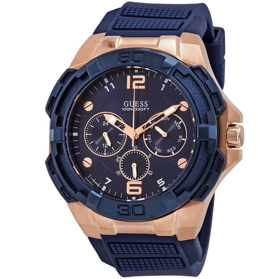 Guess Watch For Men W1254G3 GGM8 - Runner