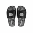 GUESS Women’s Black Rhinestone Accents Flip Flop Platform SLW32 - Runner