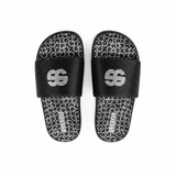 GUESS Women’s Black Rhinestone Accents Flip Flop Platform SLW32 - Runner
