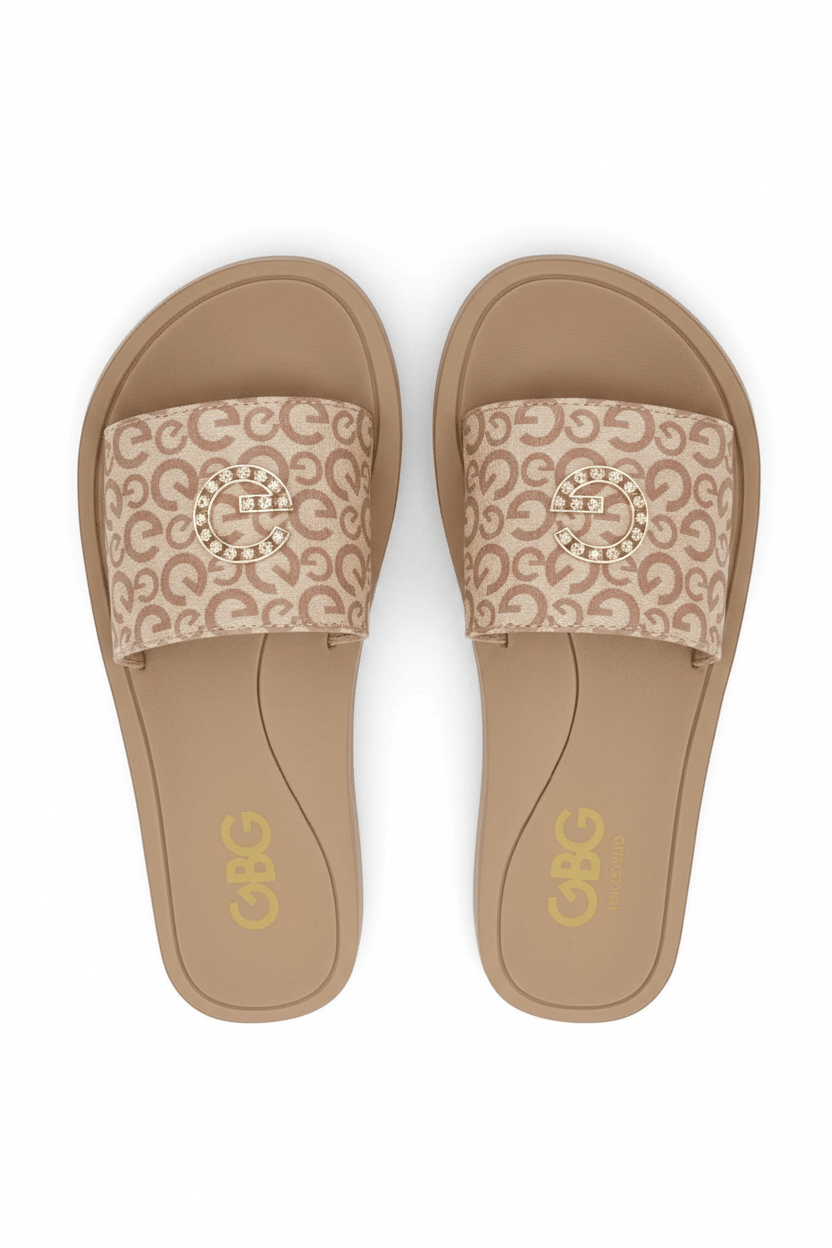 GUESS Women's Herraje G Sandal by Guess SLW67 - Runner