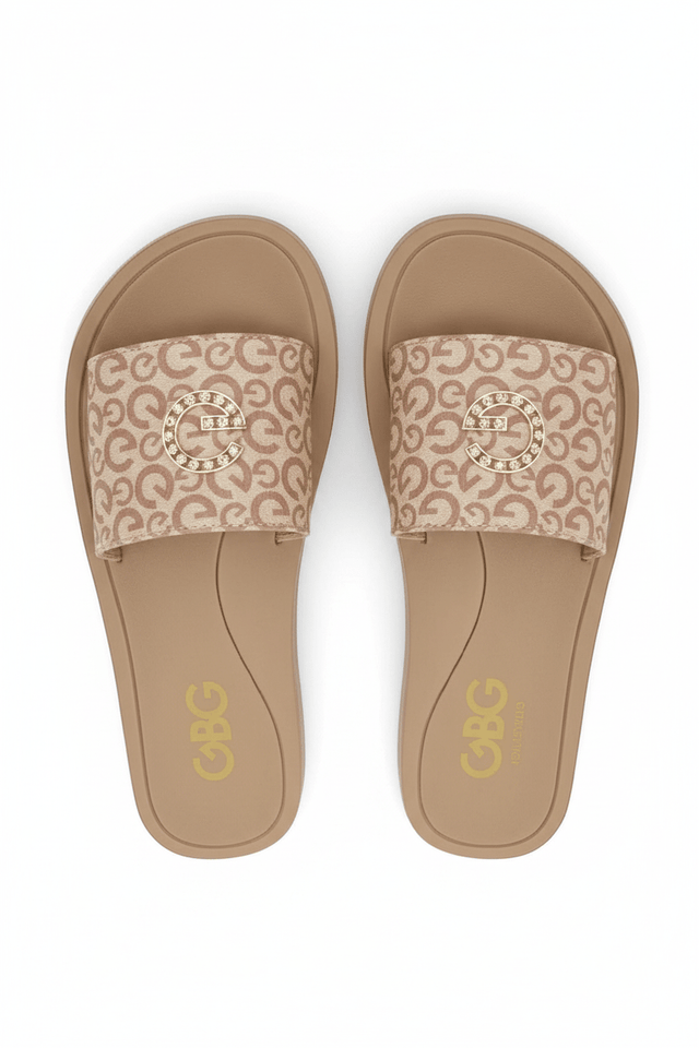 GUESS Women's Herraje G Sandal by Guess SLW67 - Runner