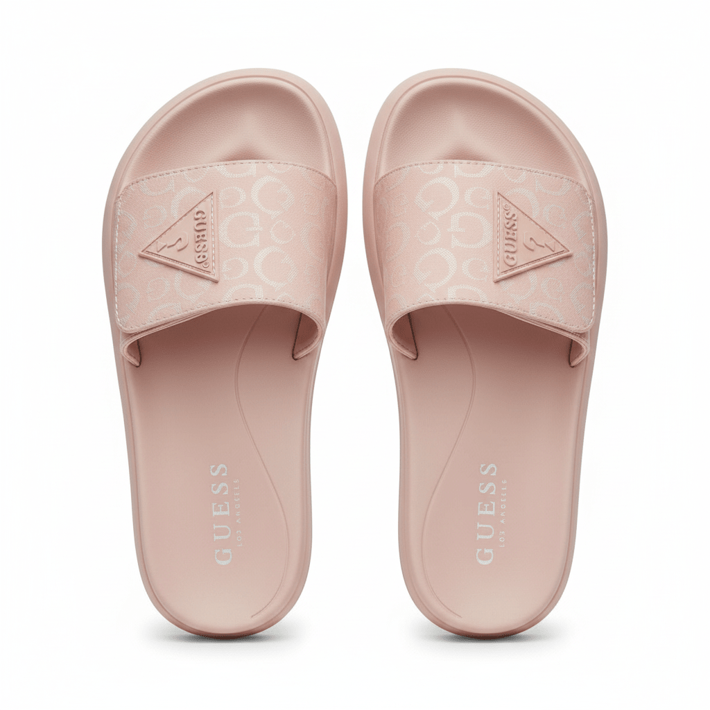 GUESS Women's Parties Flat Sandal SLW55 - Runner