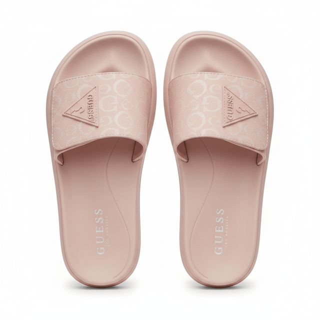 GUESS Women's Parties Flat Sandal SLW55 - Runner