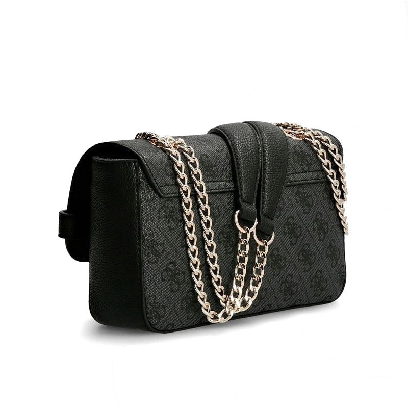 GUESS Zadie Logo Convertible Crossbody Bag - GREY - GB322 - Runner