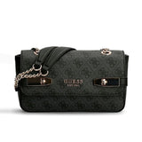 GUESS Zadie Logo Convertible Crossbody Bag - GREY - GB322 - Runner