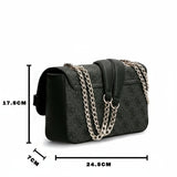 GUESS Zadie Logo Convertible Crossbody Bag - GREY - GB322 - Runner