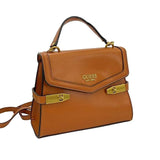 GUESS Zadie Logo Top Handle Flap Bag - Runner