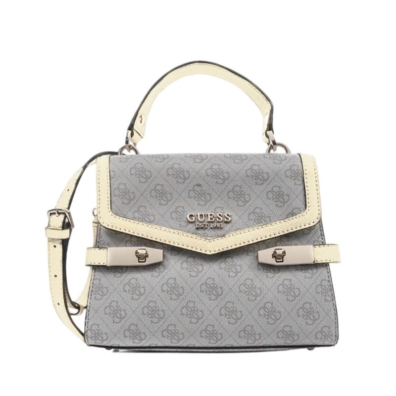 GUESS Zadie Logo Top Handle Flap Bag - Runner