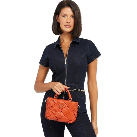 GUESS Zaina Mini Satchel Bag - Runner