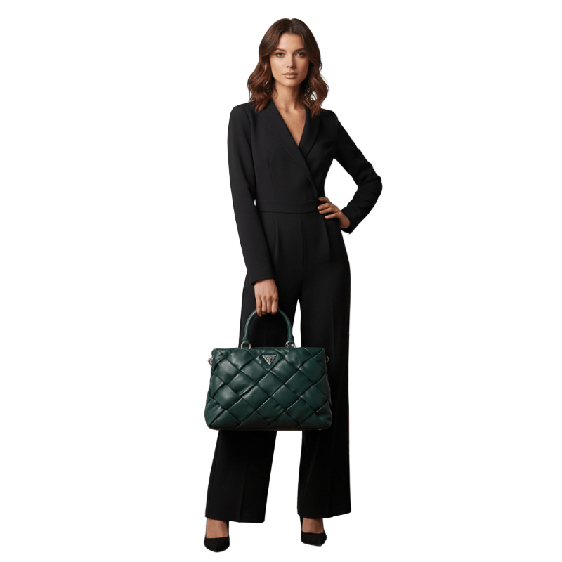 GUESS Zaina Mini Satchel Bag - Runner