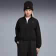 HER Relaxed Half - Zip Crew Women - Runner