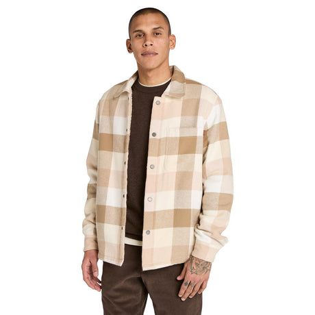 High Pile Lined Overshirt - Runner