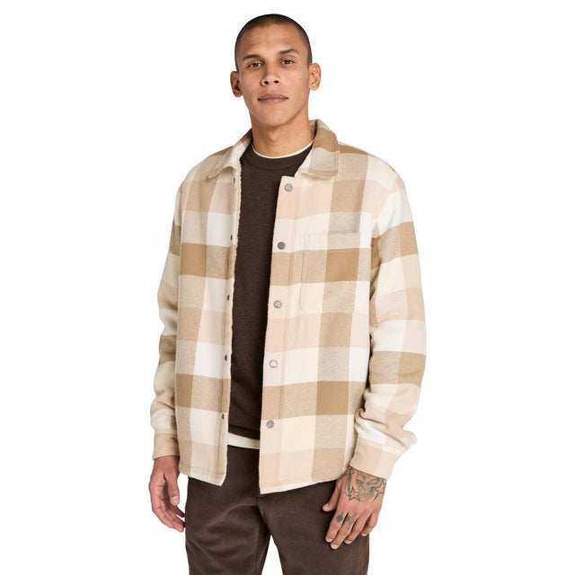 High Pile Lined Overshirt - Runner