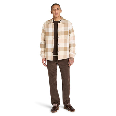 High Pile Lined Overshirt - Runner