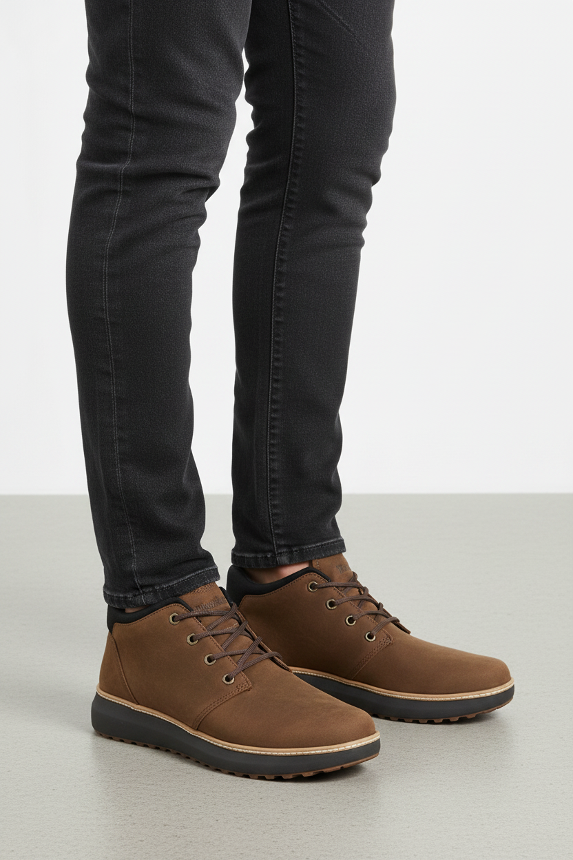 Hudson Road Mid Lace Up Chukka