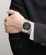 HUGO BOSS MEN'S BLACK DIAL STAINLESS STEEL BRACELET WATCH - 1514157 BBM55 - Runner