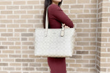 COACH Mini Rowan Crossbody Bag In Blocked Signature HB21