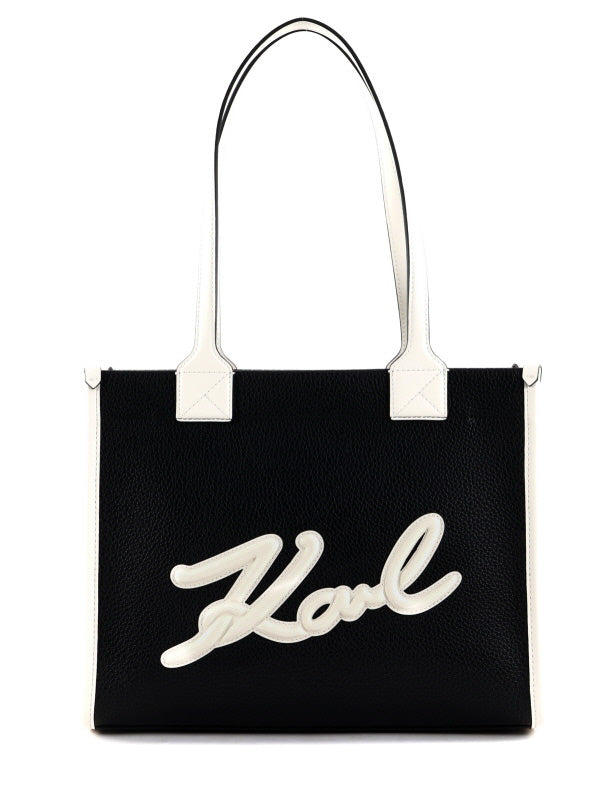 KARL LEGERFELD Weave Shoulder Bag KB69