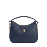 TOMMY HILFIGER TH Textured Shoulder Bag Blue TB308