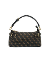 Guess Signature Brown Monogram Shoulder Bag GB556