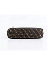 Guess Signature Brown Monogram Shoulder Bag GB556