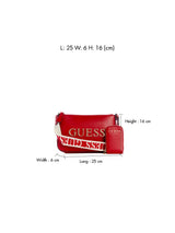 GUESS caracara zip-top crossbody GB549