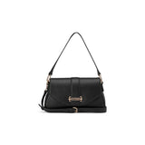 GUESS Erika Flap Crossbody Bag BLACK GB529