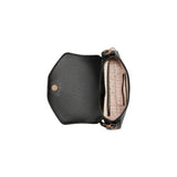 GUESS Erika Flap Crossbody Bag BLACK GB529