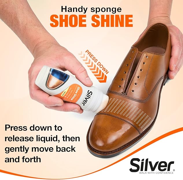 Instant Black Shoe Polish Liquid 75ml SI8 - Runner