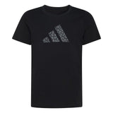 Junior Girls Animal Print Graphic T-Shirt - Runner