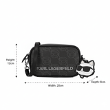 Karl Lagerfeld Black Women's Crossbody Bag A1W301351rh Bag KB32 - Runner