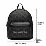 Karl Lagerfeld IKON MONOGRAM BACKPACK KB27 - Runner