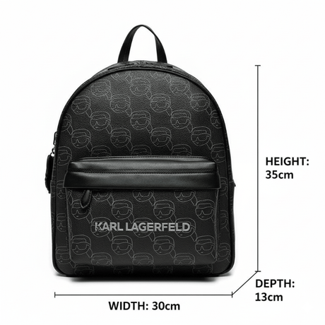 Karl Lagerfeld IKON MONOGRAM BACKPACK KB27 - Runner