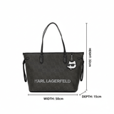 Karl Lagerfeld IKON MONOGRAM LARGE TOTE BAG KB28 - Runner