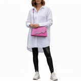 Karl Lagerfeld KCircle SM Tote Perforated - Shoulder Bag kb29 - Runner