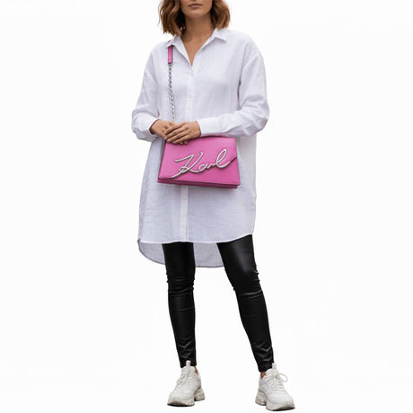 Karl Lagerfeld KCircle SM Tote Perforated - Shoulder Bag kb29 - Runner