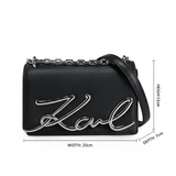 Karl Lagerfeld K/Circle SM Tote Perforated - Shoulderbag - Black - KB24 - Runner