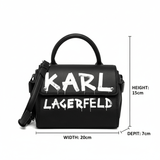 Karl Lagerfeld K/IKON Graffit Mini TH - Shoulderbag - Black - KB23 - Runner