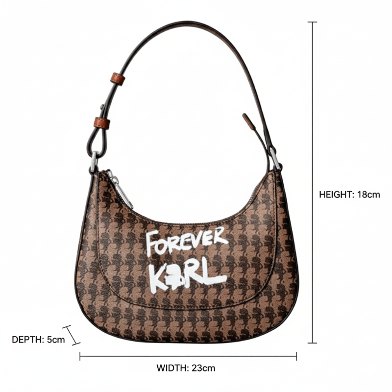 Karl Lagerfeld K/ikonik 2.0 Mini - Shoulderbag - Beige - KB20 - Runner