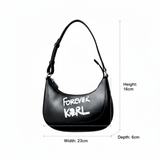 Karl Lagerfeld K/IKONIK 2.0 Mono - Shoulderbag - Black - KB5 - Runner