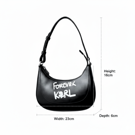 Karl Lagerfeld K/IKONIK 2.0 Mono - Shoulderbag - Black - KB5 - Runner