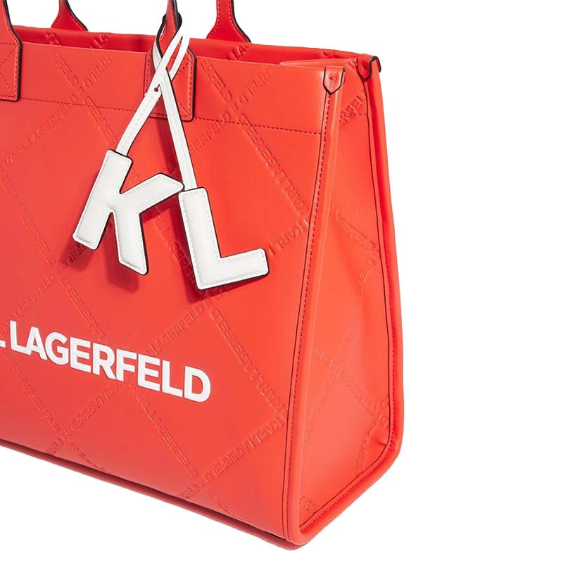 Karl Lagerfeld K/SQUARE Embossed - Shoulderbag - Orange - KB14 - Runner