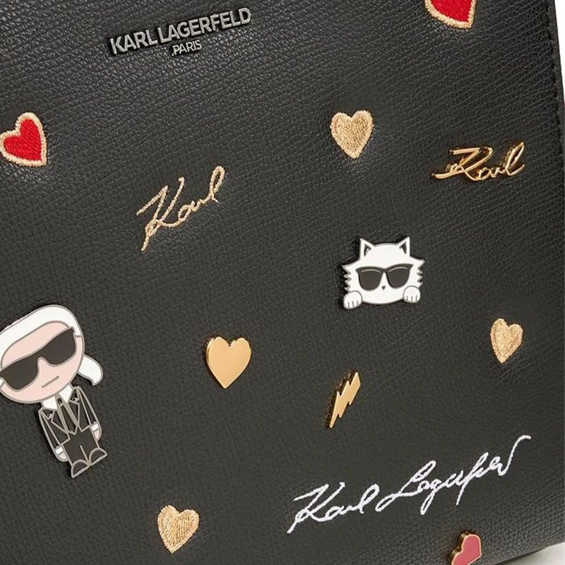 Karl Lagerfeld Paris Women’s Maybelle Satchel KB40 - Runner